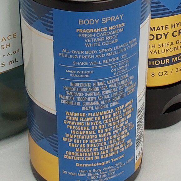 BATH & BODY WORKS 'GINGHAM HERO' 3-PIECE GIFT SET BODY WASH, LOTION & SPRAY MIS - Picture 12 of 16